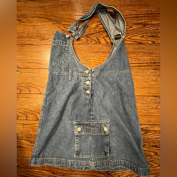 VINTAGE REQUEST - Denim Overall Dress - Ladies S/P - Picture 5 of 5